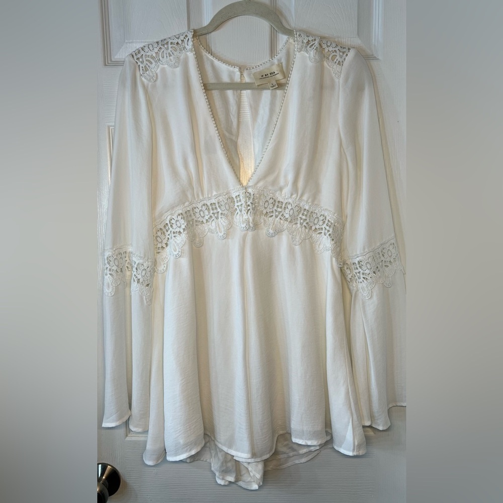 If By Sea Jumpsuit‎ White Large